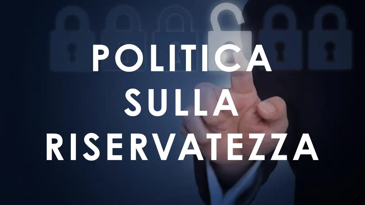 Informativa sulla privacy